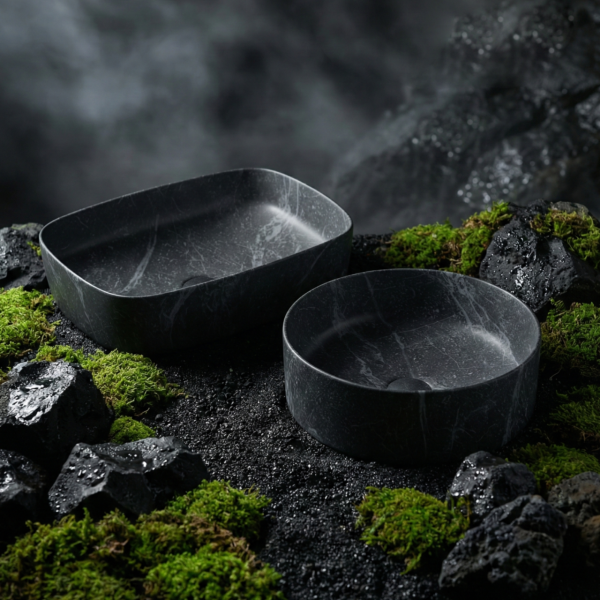 Умивальник VOLLE PIEDRA 1301.005232, мармур, накладний, 50 см - изображение 4