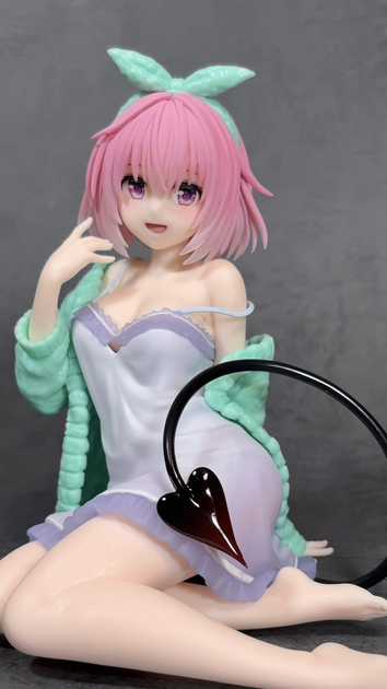 Аниме фигурка Taito Момо Белия Девилюк Momo Belia Deviluke Desktop Cute Figure Любовные неприятности: Тьма 13 см - изображение 3