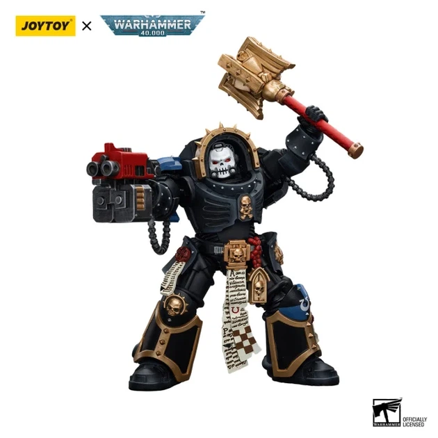 Фігурка warhammer 40k JoyToy Ultramarines Chaplain in Terminator Armour 1/18 - зображення 2