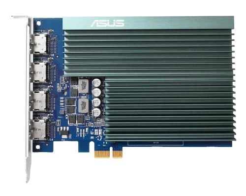 Відеокарта GeForce GT730, Asus, 2Gb GDDR5, 64-bit, 4xHDMI, 927/5010 MHz, Silent (GT730-4H-SL-2GD5) - зображення 3