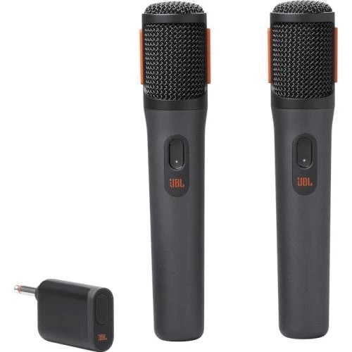 Мікрофон JBL Partybox Wireless Mic, Black, 2 шт, бездротовий передавач, до 10 м (JBLPBWIRELESSMIC) - Фото 1 Мікрофон JBL Partybox Wireless Mic, Black, 2 шт, бездротовий передавач, до 10 м (JBLPBWIRELESSMIC) - изображение 1