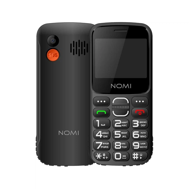 Мобільний телефон Nomi i2320 Black - Фото 1 Мобільний телефон Nomi i2320 Black - изображение 1