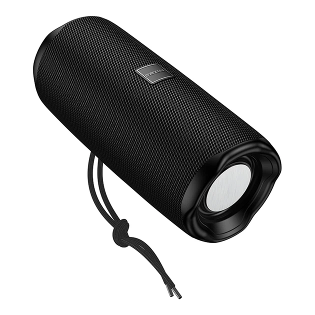 Портативна бездротова колонка Borofone BR100 Joy Sports Bluetooth акустика с функцией TWS, потужність звуку 10 Вт за допомогою двох 52-мм динаміків, ємністю 1200 мА·год забезпечує до 3 годин активного відтворення музики Black - зображення 6