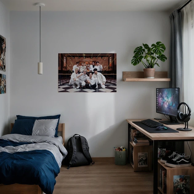 Постер Stray Kids, SKZ, k-pop, kpop, кейпоп, A2 40×60 см (id0429) - зображення 2