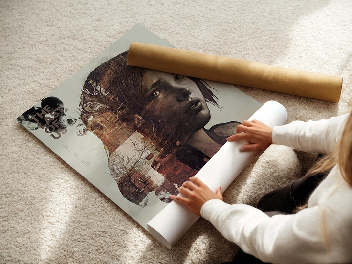 Постер Одни из нас, Last Of Us, декор комнаты геймера, A3 42×30 см (id3829) - изображение 3