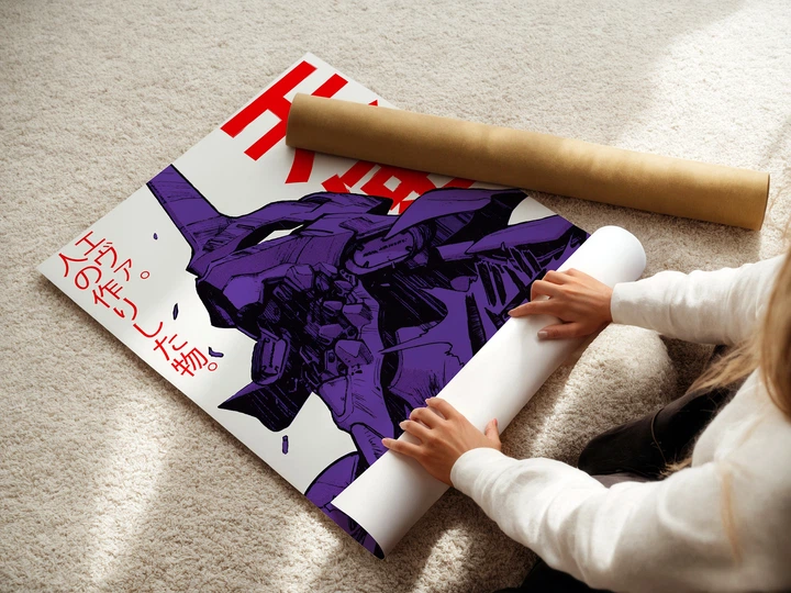 Постер Евангелион, Neon Genesis Evangelion, A3 42×30 см (id5039) - изображение 3