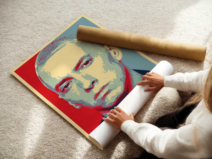 Постер Эминем, репер, Eminem, Slim Shady, рэпер, A3 42×27 см (id6397) - изображение 3