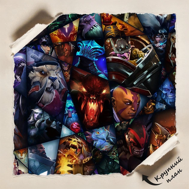 Постер Дота 2, колаж з усіх персонажів, Dota 2, плакат для геймера, A3 24×42 см (id2406) - Фото 4 Постер Дота 2, колаж з усіх персонажів, Dota 2, плакат для геймера, A3 24×42 см (id2406) - зображення 4