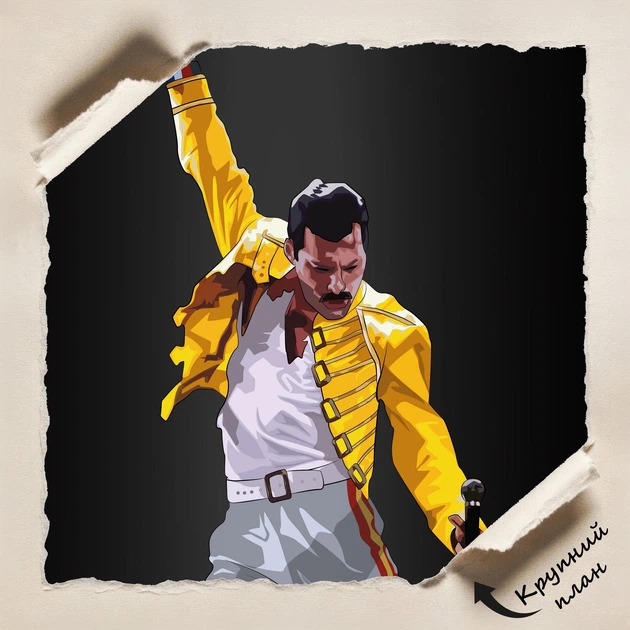 Постер Фредди Меркьюри, Квин, Freddy Mercury, Queen, A3 42×30 см (id2358) - Фото 4 Постер Фредди Меркьюри, Квин, Freddy Mercury, Queen, A3 42×30 см (id2358) - изображение 4