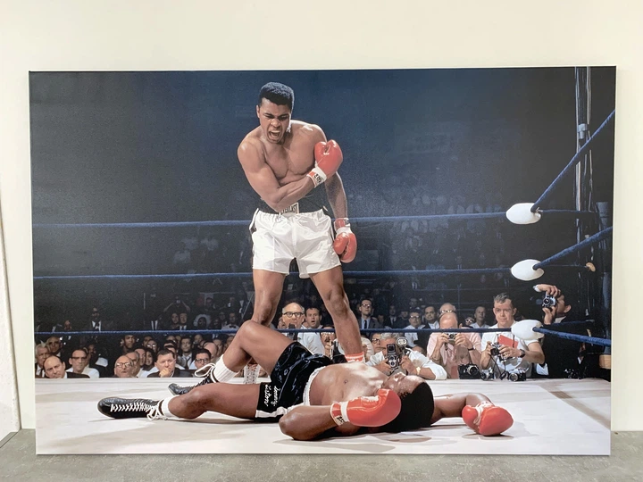 Интерьерная картина Мохаммед Али и Сонни Листон, Muhammad Ali, бокс, культовое фото, 30×42 см (id1917) - изображение 4