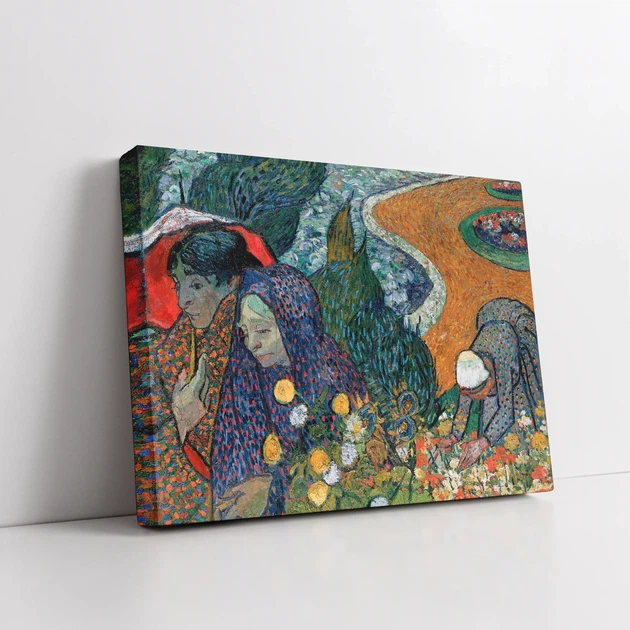 Інтер'єрна картина Спогади про сад в Еттені, Вінсент ван Гог, Vincent van Gogh, 30×40 см (id6665) - зображення 2