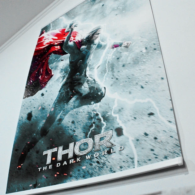 Постер Тор 2: Тёмный мир, Thor 2: Dark World (2013), супергеройский постер, A2 60×43 см (id0014) - изображение 4