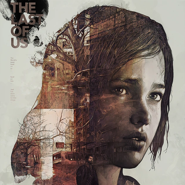 Интерьерная картина Одни из нас, Last Of Us, декор комнаты геймера, 42×30 см (id3829) - изображение 5