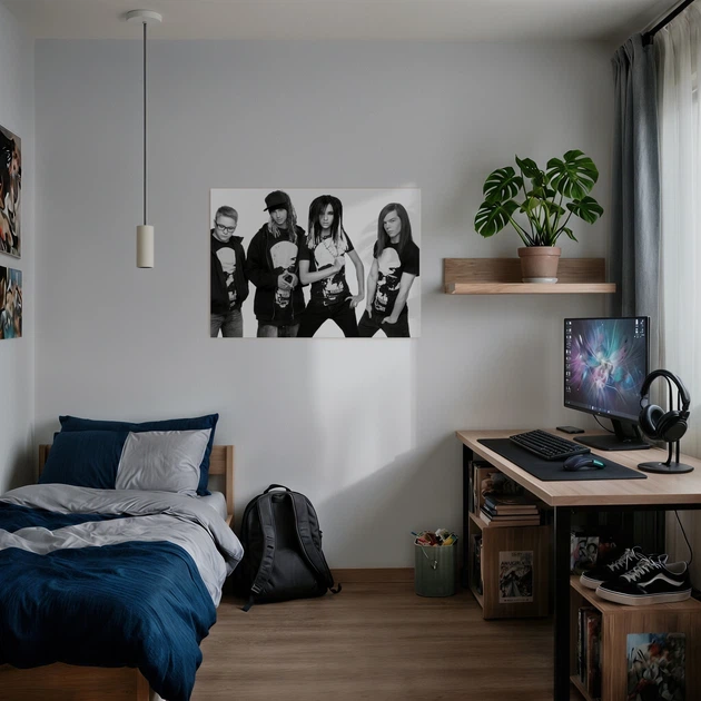 Інтер'єрна картина Tokio Hotel, 43×60 см (id2644) - зображення 2