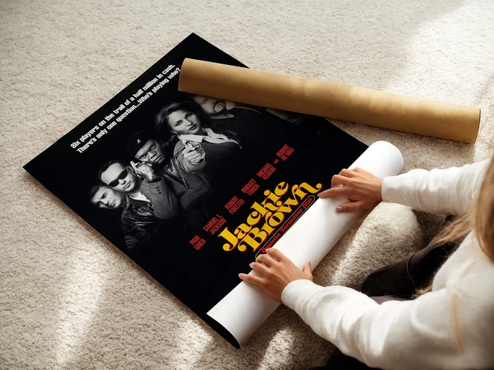 Постер Джеки Браун, Jackie Brown (1997), Тарантино, A3 42×28 см (id7257) - изображение 3