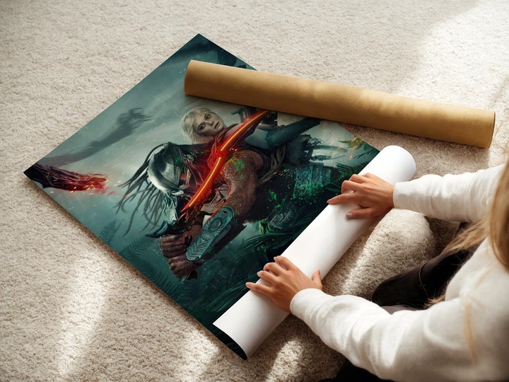 Постер Хищник: Планета смерти, Predator: Badlands (2025), фантастика, боевик, A3 42×28 см (id7260) - изображение 3