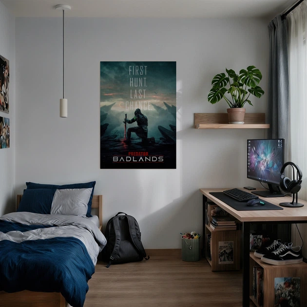 Постер Хищник: Планета смерти, Predator: Badlands (2025), фантастика, боевик, A3 42×30 см (id7263) - изображение 2