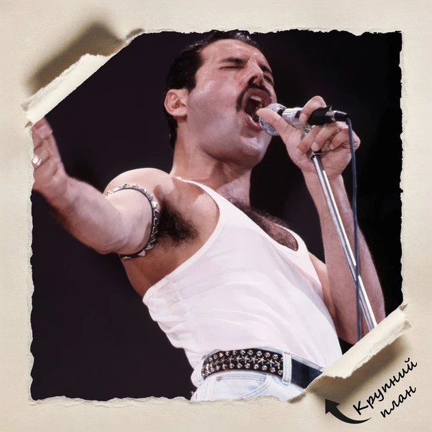 Постер Фредді Мерк'юрі, Freddy Mercury, Queen, Квін, концертне ретро фото, рок, A3 29×42 см (id7287) - зображення 4