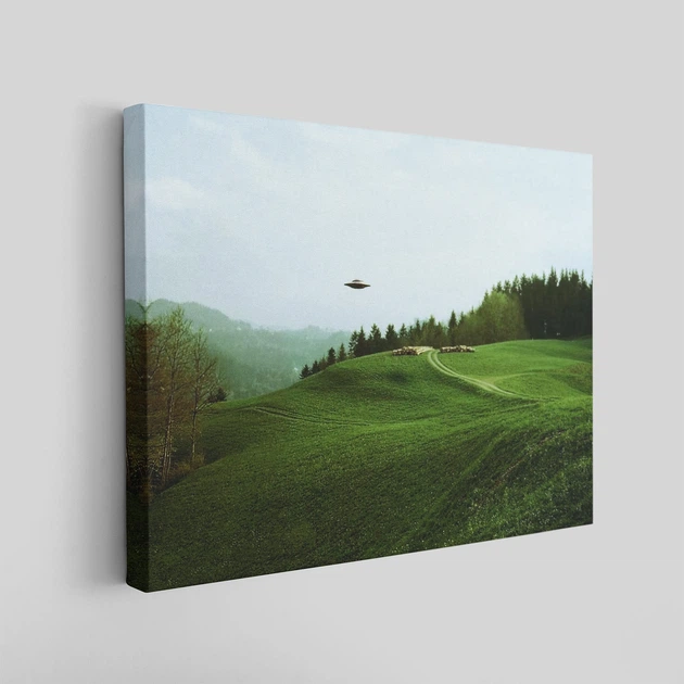 Интерьерная картина Секретные материалы, X-Files, I want to believe, НЛО, UFO, 30×40 см (id7294) - изображение 2