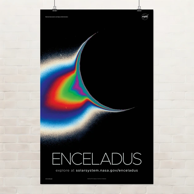 Постер Энцелад, спутник Сатурна, Enceladus, NASA, НАСА, космос, астрономия, A3 42×27 см (id7102) - Фото 1 Постер Энцелад, спутник Сатурна, Enceladus, NASA, НАСА, космос, астрономия, A3 42×27 см (id7102) - изображение 1