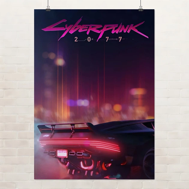 Постер Киберпанк 2077, Cyberpunk 2077, декор в комнату геймера, A3 42×30 см (id7183) - Фото 1 Постер Киберпанк 2077, Cyberpunk 2077, декор в комнату геймера, A3 42×30 см (id7183) - изображение 1