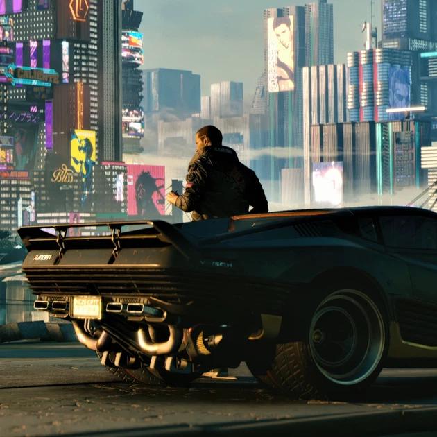 Интерьерная картина Киберпанк 2077, Cyberpunk 2077, декор в комнату геймера, 24×42 см (id7185) - изображение 3