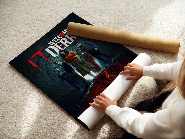Постер Оно: Добро пожаловать в Дерри, It: Welcome to Derry, ужасы, Пеннивайз, Стивен Кинг, A3 42×28 см (id7217) - изображение 3