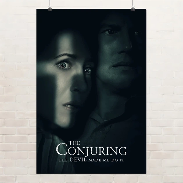 Постер Заклятие 3, The Conjuring 3: The Devil Made Me Do It (2021), ужасы, A3 42×28 см (id7225) - Фото 1 Постер Заклятие 3, The Conjuring 3: The Devil Made Me Do It (2021), ужасы, A3 42×28 см (id7225) - изображение 1