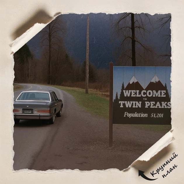 Постер Твин Пикс, Welcome to Twin Peaks, сериал, A3 42×28 см (id7075) - изображение 4