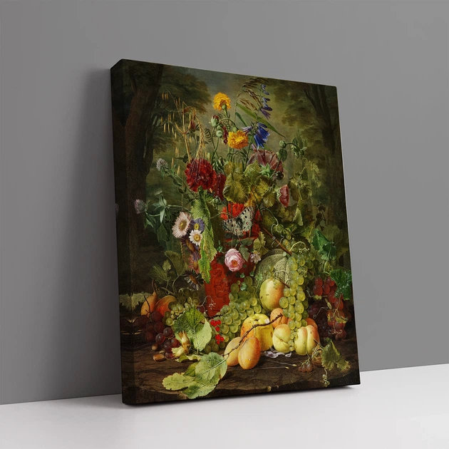 Интерьерная картина Отто Дидрик Оттесен, Композиция с полевыми цветами, Still Life, репродукция картины, 60×50 см (id7040) - изображение 2