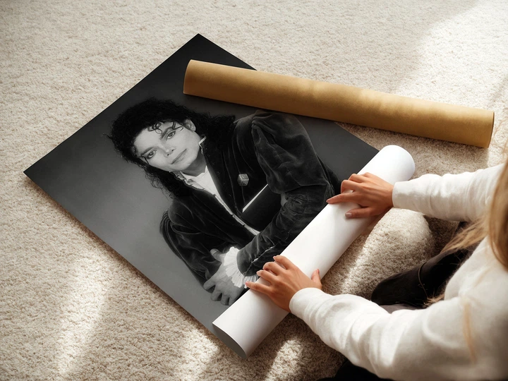 Постер Майкл Джексон, Michael Jackson, декор в комнату меломана, A3 42×30 см (id3453) - изображение 3