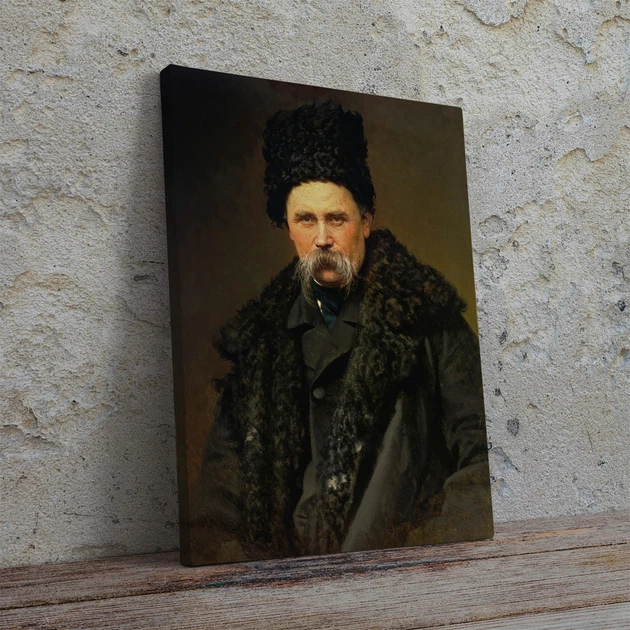 Інтер'єрна картина Шевченко Тарас Григорович, Кобзар , Україна, істория, 60×43 см (id6700) - зображення 2