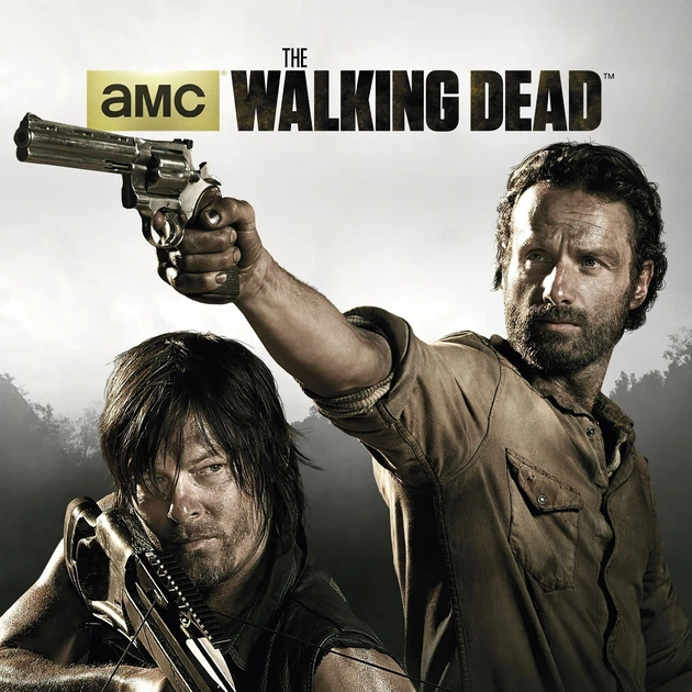 Интерьерная картина Ходячие Мертвецы, Рик Граймс и Дэрил Диксон, The Walking Dead, TWD, постер по сериалу, 42×28 см (id1150) - изображение 4