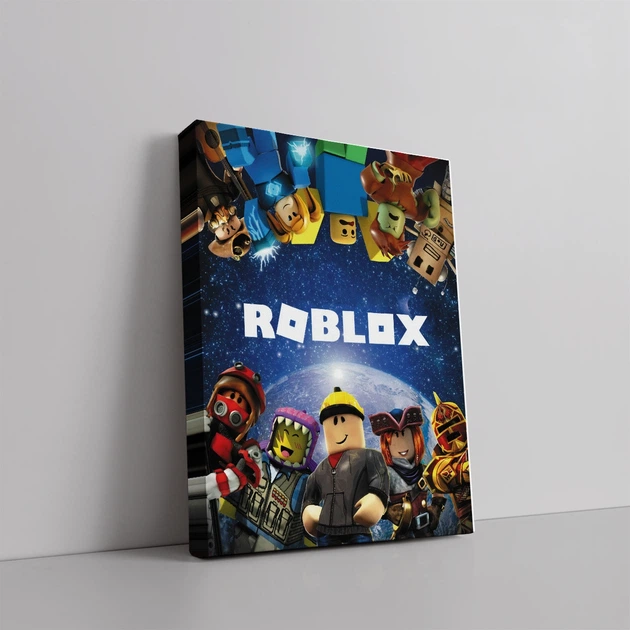 Интерьерная картина Роблокс, Roblox, постер в комнату дитини, 40×30 см (id4910) - изображение 2