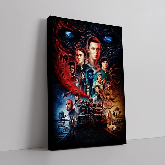 Интерьерная картина Очень Странные Дела, Stranger Things 4, постер по сериалу, 42×28 см (id5709) - изображение 2