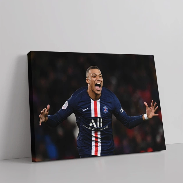 Інтер'єрна картина Кіліан Мбаппе, футболіст, Kylian Mbappé, футболіст, 28×42 см (id4736) - зображення 2