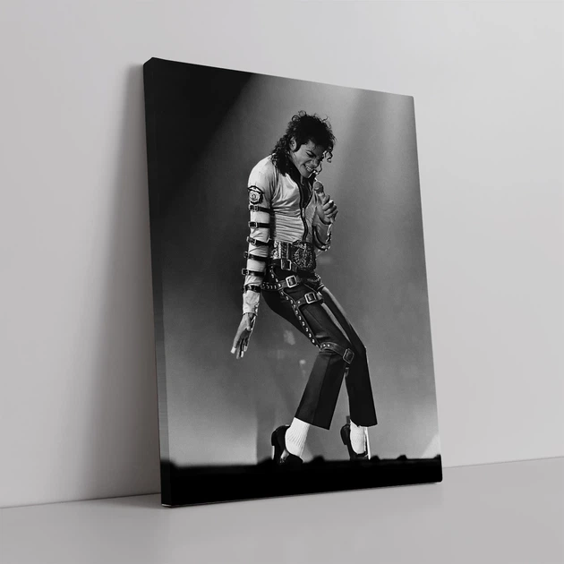 Інтер'єрна картина Майкл Джексон, Michael Jackson, декор в кімнату меломана, 60×43 см (id3455) - зображення 2