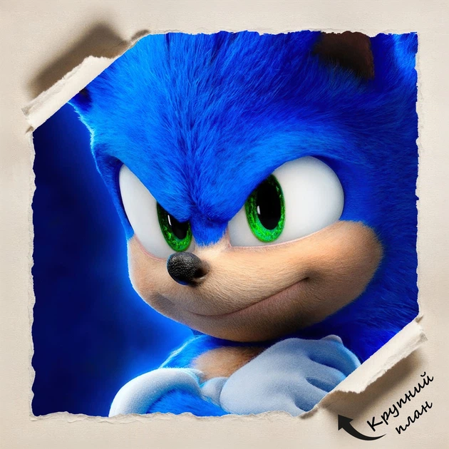 Постер Їжак Сонік, Sonic the Hedgehog, декор в кімнату дитини, A3 42×28 см (id5755) - зображення 4