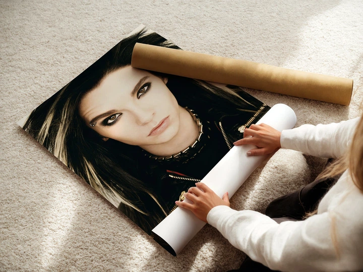 Постер Билл Каулитц, Tokio Hotel, Bill Kaulitz, A3 30×42 см (id6814) - изображение 3