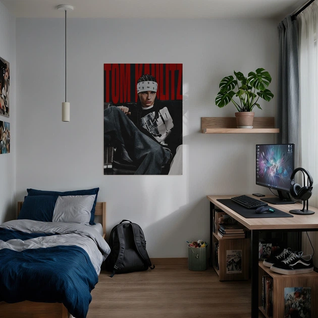Постер Том Каулитц, Tokio Hotel, Tom Kaulitz, эмо, A3 42×30 см (id6904) - изображение 2