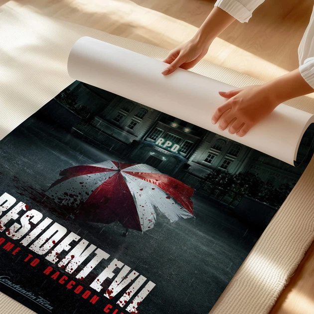 Постер Оселя Зла, Resident Evil (2021), Raccoon City, жахи, зомбі, A3 42×28 см (id7012) - зображення 3