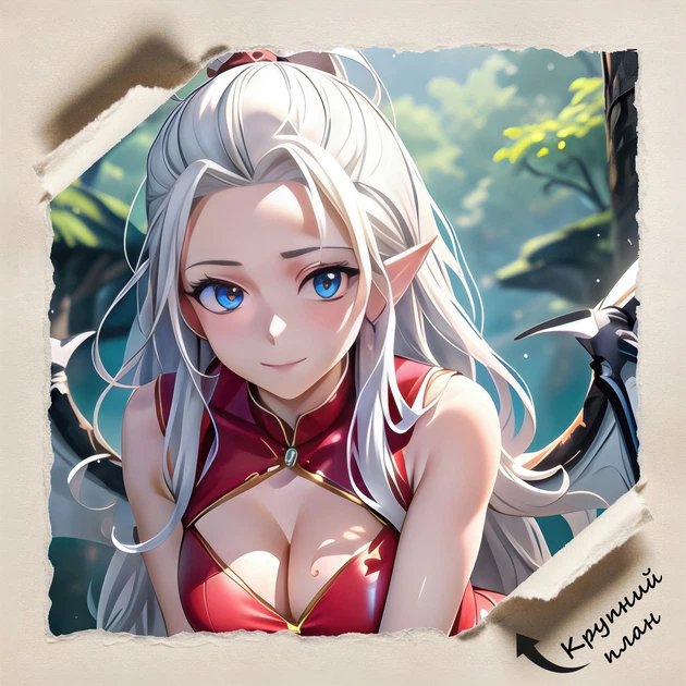 Постер Хвіст Феї, Міраджейн Штраус, Fairy Tail, аніме, A3 42×28 см (id7014) - зображення 4