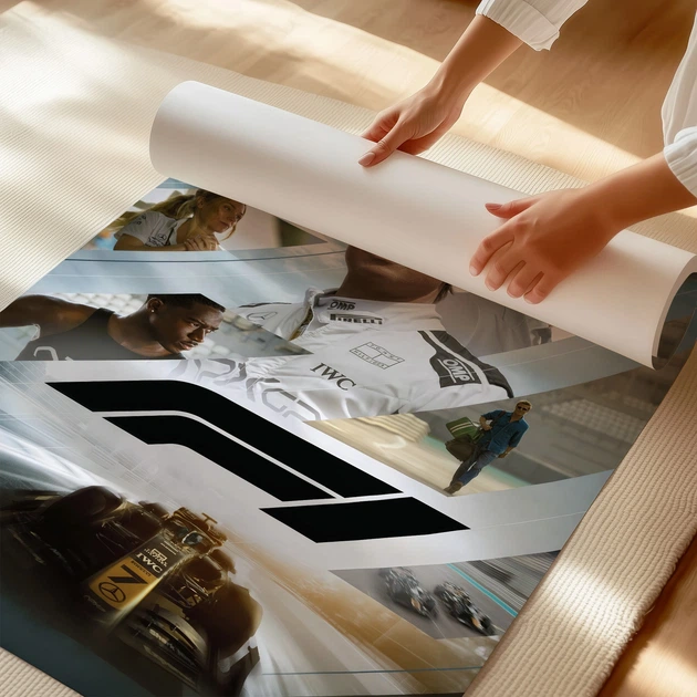 Постер "F1 Фильм", F1 the Movie (2025), Формула Один, гонки, болид, A3 42×28 см (id7028) - изображение 3