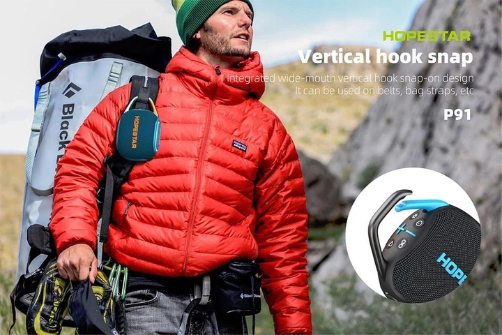 Портативна Bluetooth колонка Hopestar P91 15W чорний - зображення 4
