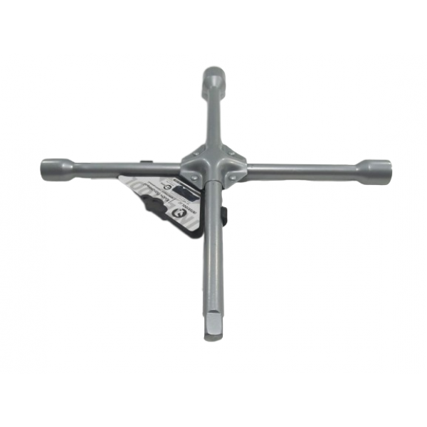 Ключ колёсный балонный INTERTOOL "крест" 22 х 19 х 17 х 1/2", усиленный (38754) - Фото 1 Ключ колёсный балонный INTERTOOL "крест" 22 х 19 х 17 х 1/2", усиленный (38754) - изображение 1