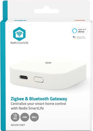 Bramka sieciowa Nedis Zigbee 3.0 Bluetooth (WIFIZBT10WT) - obraz 2
