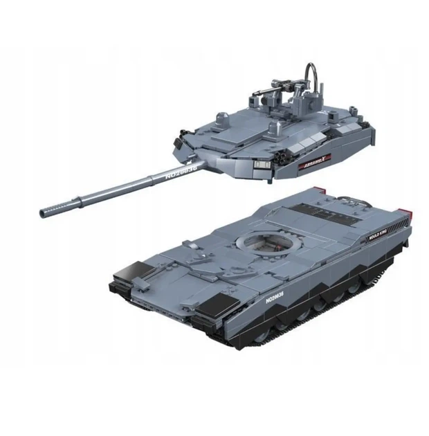 Конструктор танк Abrams X Tank Mould King Technik 20036 на 1192 детали с дистанционным управлением - Фото 3 Конструктор танк Abrams X Tank Mould King Technik 20036 на 1192 детали с дистанционным управлением - изображение 3