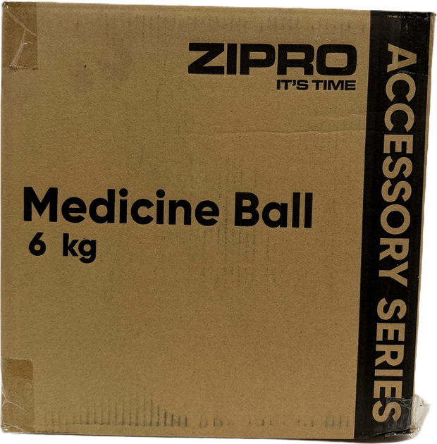 Медбол Zipro Черный 6 кг (10947197) - изображение 7
