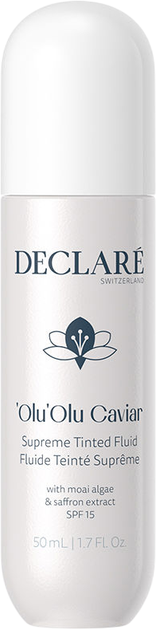 онуючий флюїд для обличчя Declare Olu Olu Caviar Supreme SPF15 50 мл (9007867116326) - Фото 1 онуючий флюїд для обличчя Declare Olu Olu Caviar Supreme SPF15 50 мл (9007867116326) - зображення 1