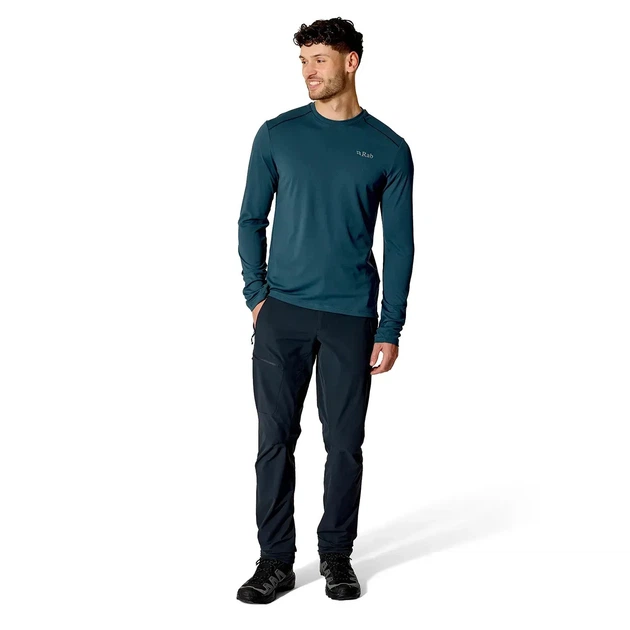 Кофта Rab Force LS Tee Blue M (1033-RB QCC-22-TMB-MED) - зображення 4